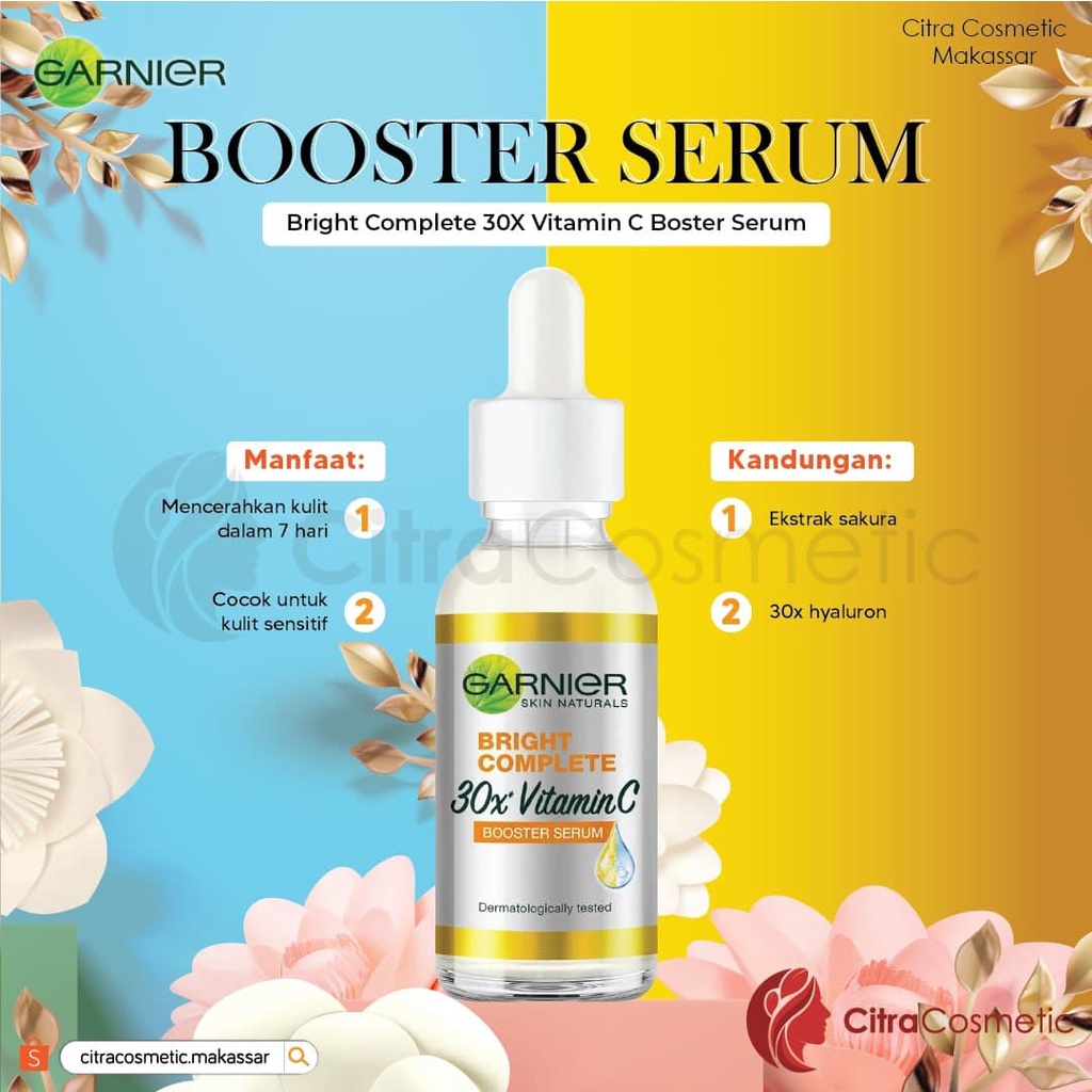 Garnier Booster Serum 30 Ml Sakura Glow | Bright Complete