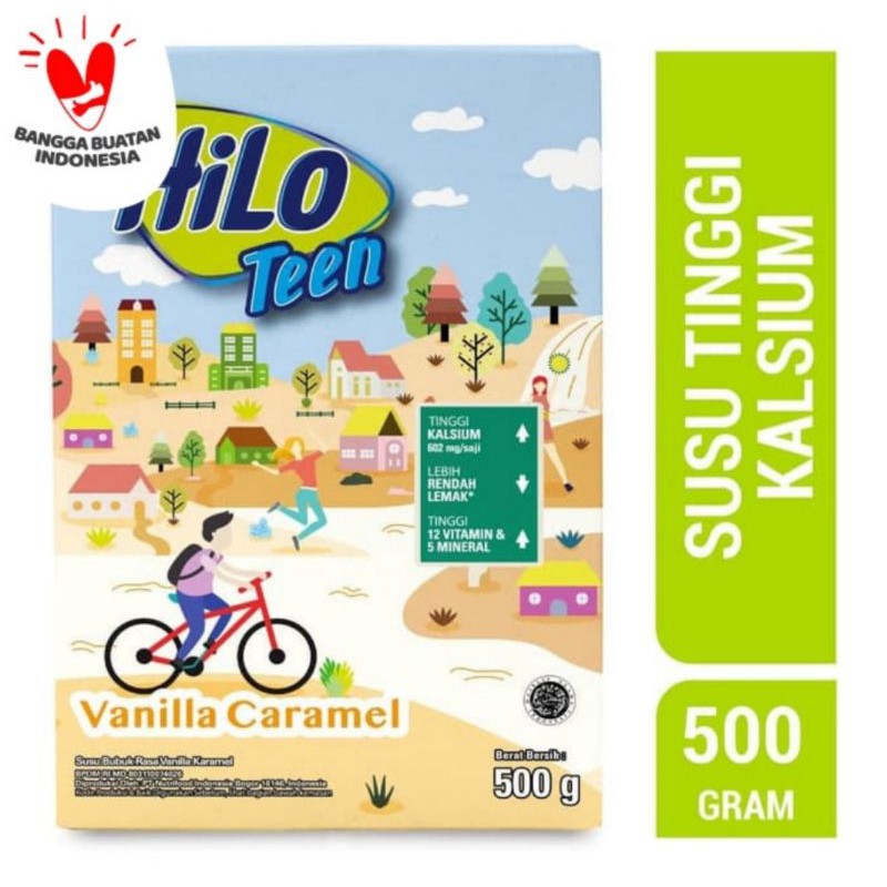 

Susu Bubuk Hilo Teen Vanilla Caramel 500gr