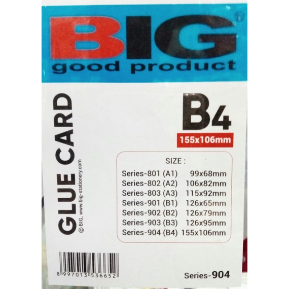 Sampul ID CARD / KARTU NAMA / KEPLEK MIKA BIG B4