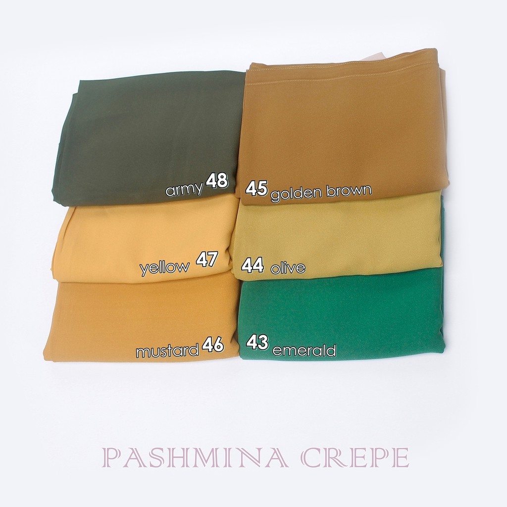 Pashmina Crepe Diamond Italiano Stretch Sabyan UMAMA 100% ORIGINAL