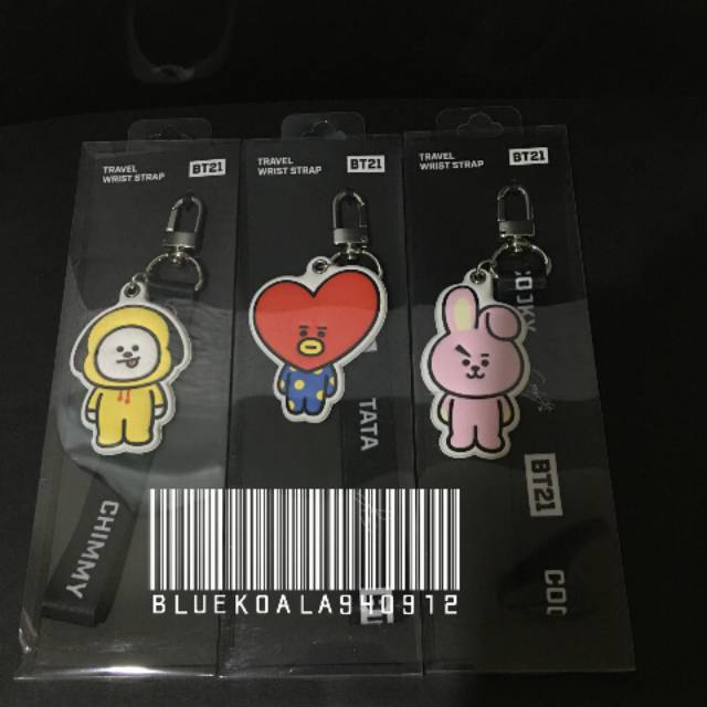 BTS BT21 MONOPOLY Travel Wrist Strap <ORI>