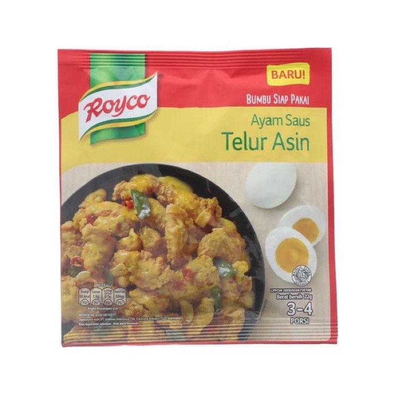 

royco bumbu saus telur asin