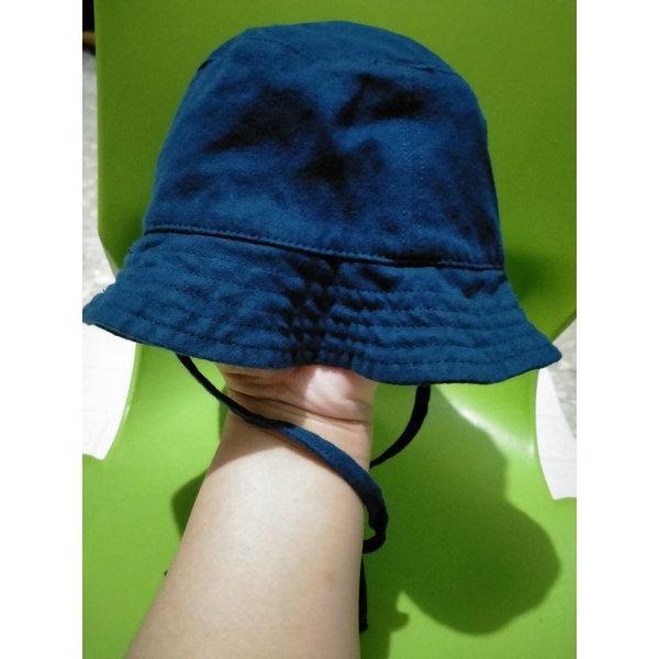 Preloved Like New Bucket Hat H&M Baby x Disney Baby Navy Preloved Topi Bayi HnM Baby Preloved H&M Ki