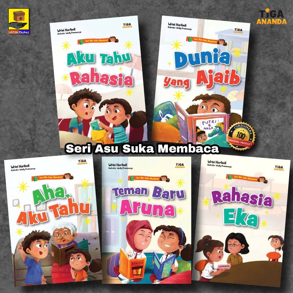 Jual Buku Cerita Anak / Seri Aku Suka Membaca / Buku Anak / Buku Anak