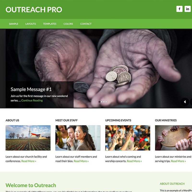 StudioPress Outreach Pro Genesis WP Theme