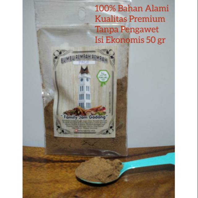 

Pala Bubuk Asli / Pala Halus, isi 50 gram Bumbu Dapur