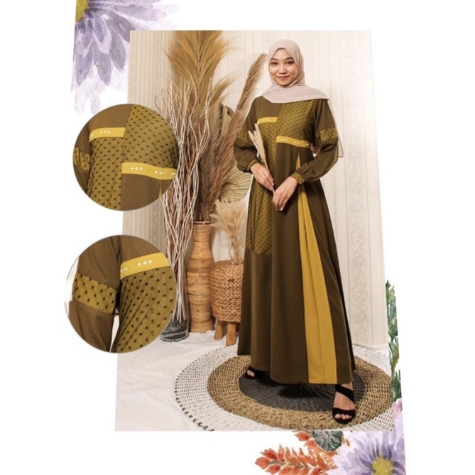 QORYS BRUKKAT DRESS CERUTY BABYDOLL