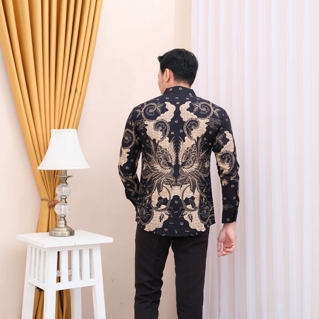 Batik Slimfit Baju Batik pria modern slimfit Batik Pria Lengan Panjang slim fit baju batik pria premium seragam BATIK KERTOJOYO KJ001 kemeja batik pria lengan panjang full furing batik alisan pria Kemeja batik slimfit batik prabuseno laskala aksa arkanza