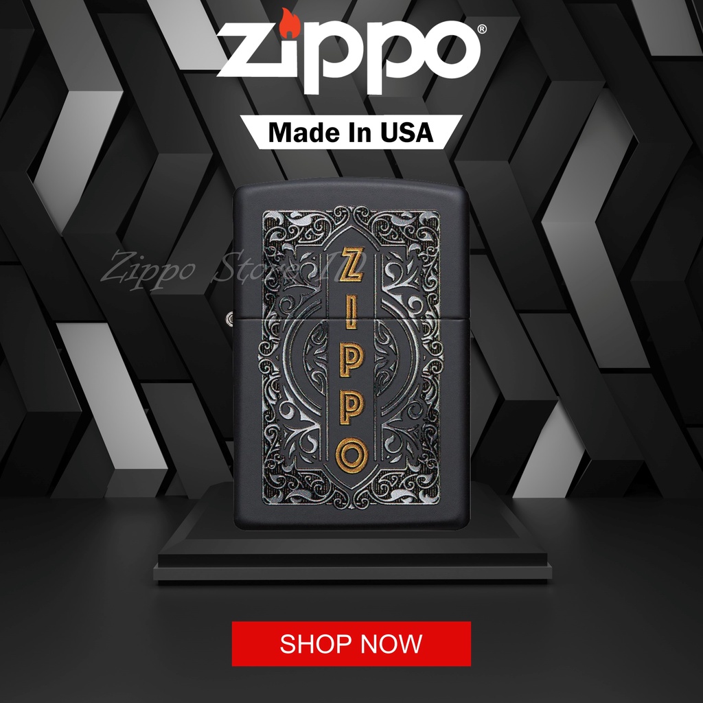 Zippo Design 49535 Original Made In USA Garansi Resmi