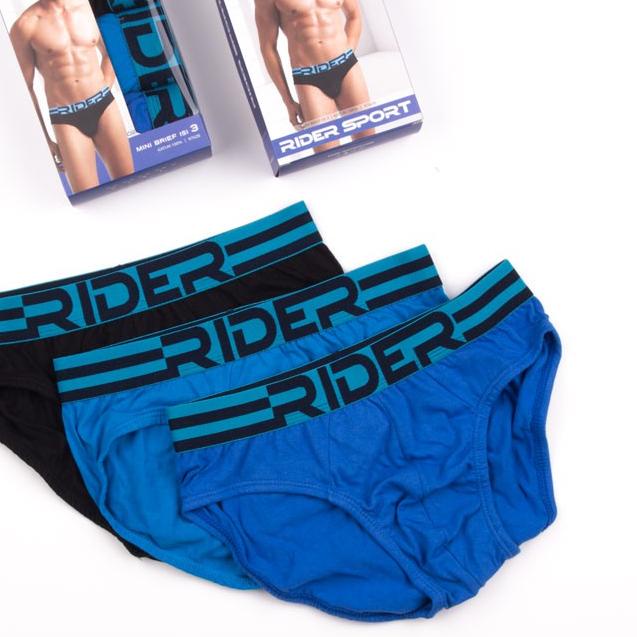 ♗ [KaosKakiMuslim] RIDER SPORT R762B | CD / Celana Dalam Cowok ✻