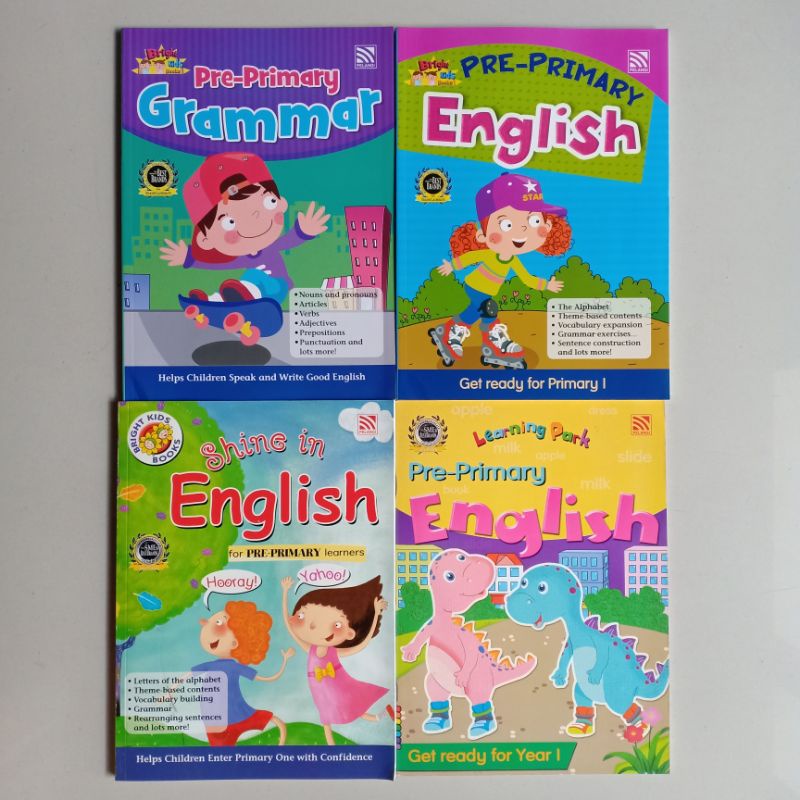 Jual Bright Kids Books Pre-Primary English (Pilihan Per Buku) | Shopee Indonesia