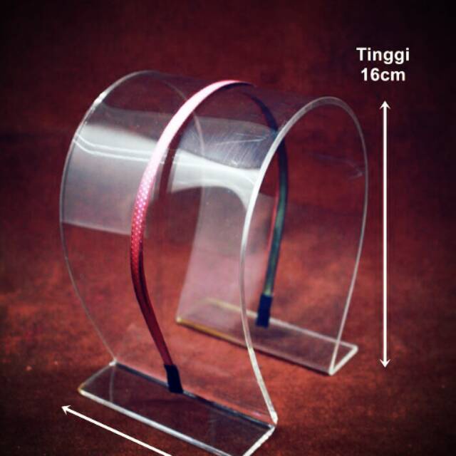 

Grosir Acrylic display bando /tempat bando