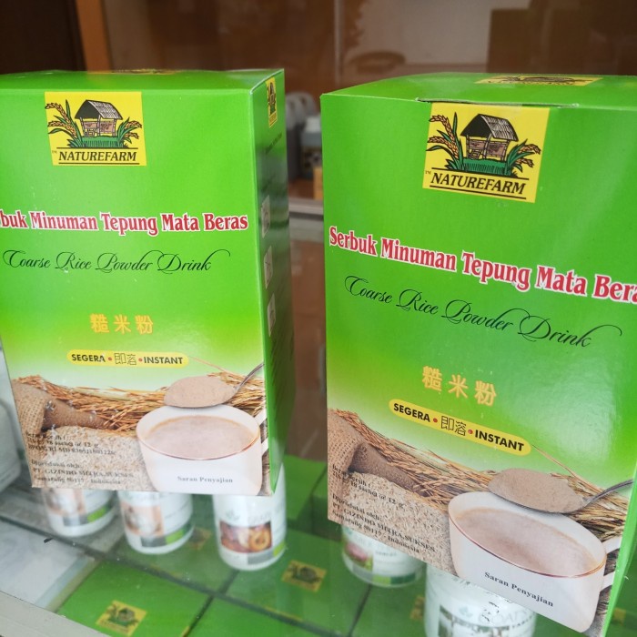 

BISA COD Minuman Serbuk Tepung Mata Beras Naturefarm 1Kg