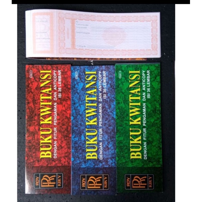 Buku Kwitansi Kiky - 1 Pack Isi 10 Buku