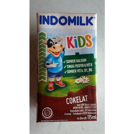 

indomilk kids isi bersih 115ml