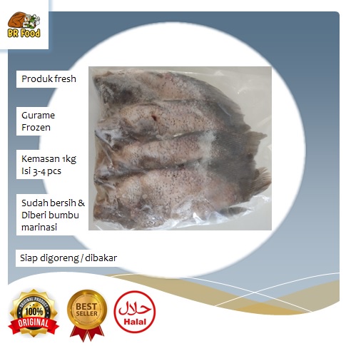 

Ikan Gurame Frozen 1kg