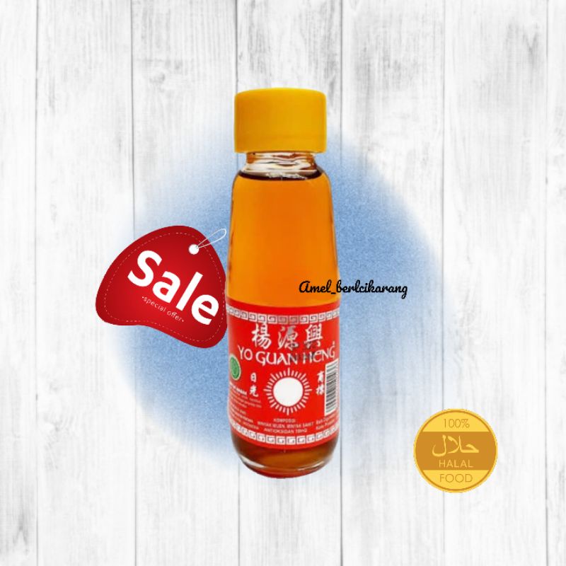 

Minyak Wijen Yo Guan Heng 110 ml HALAL / Sesame oil Kemasan Botol