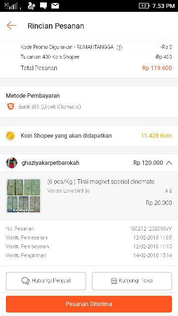 Tirai Magnet Spesial Motif Onthel