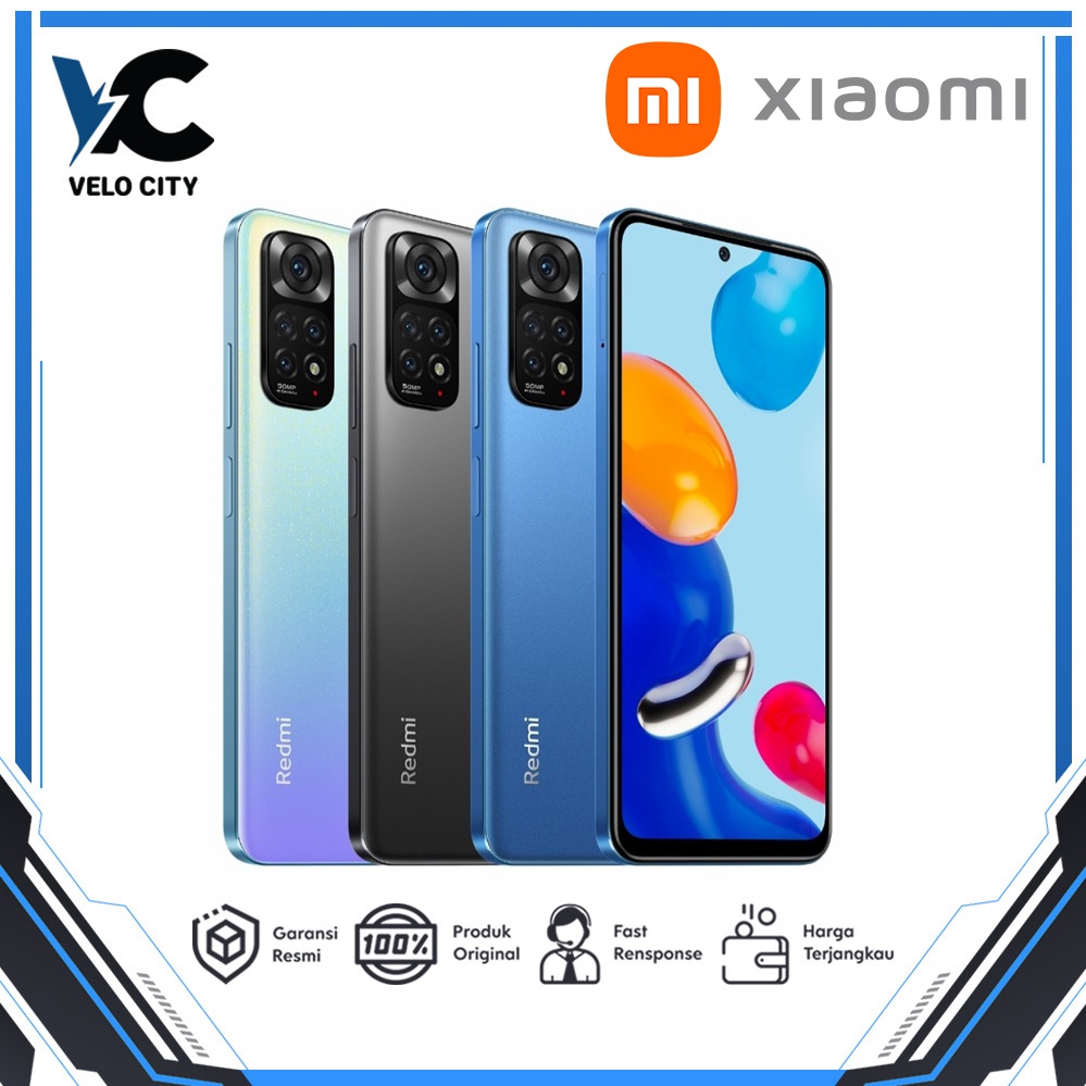 Xiaomi Redmi Note 11 6/128GB Garansi Resmi Xiaomi Indonesia