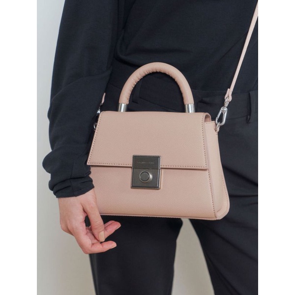 12.12 SALE | CK Trapeze Top Handle Bag