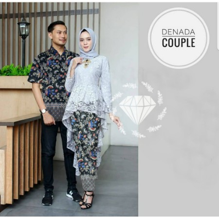 BAJU COUPLE TERBARU 2021 MODEL BAJU PESTA WANITA KEKINIAN KONDANGAN REMAJA COUPLE FANNY NO PASHMINA