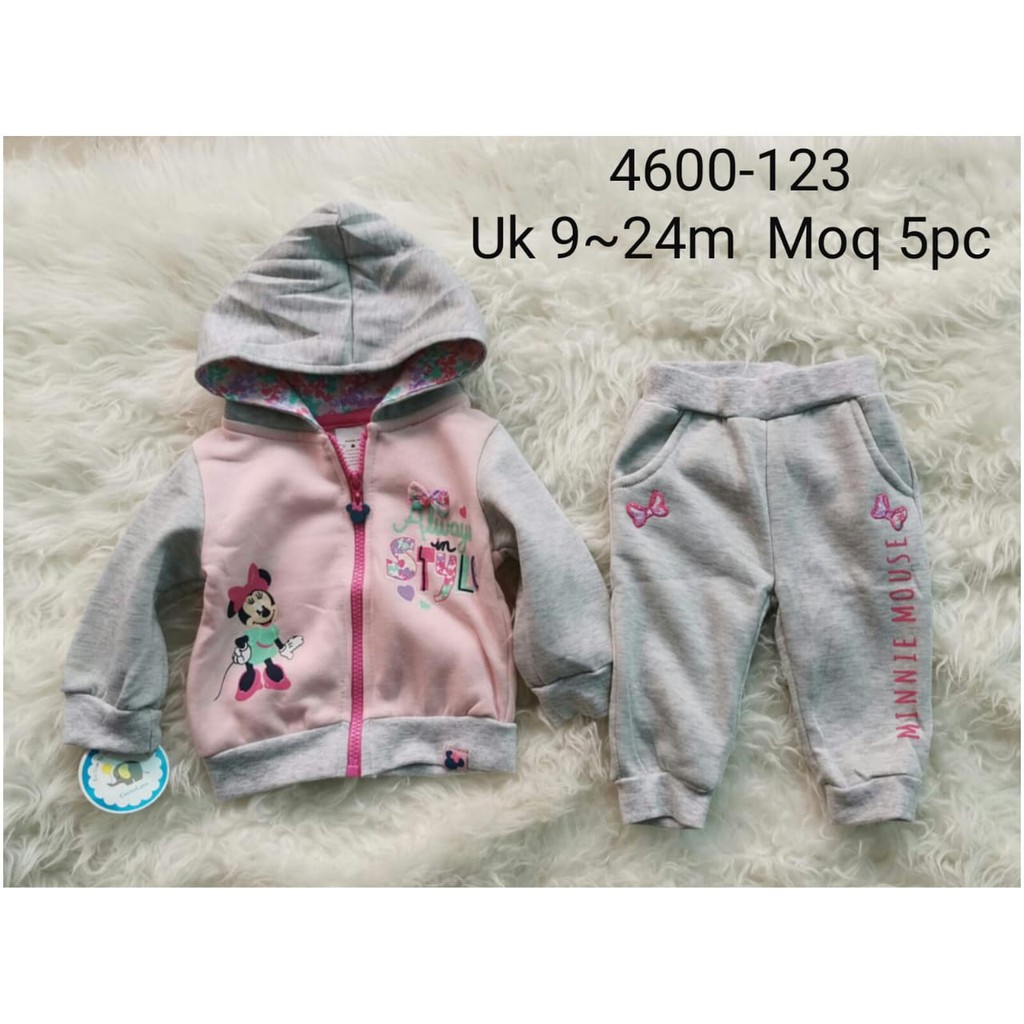 catell love stelan jaket mini pink baby 4600-123 usia 18-36bulan