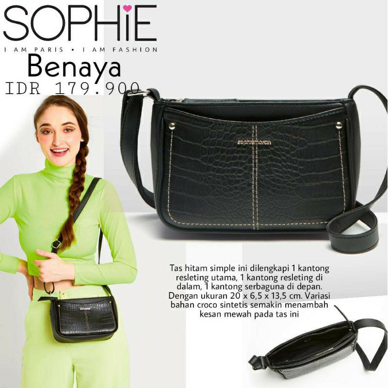 TAS SELEMPANG BENAYA SOPHIE PARIS