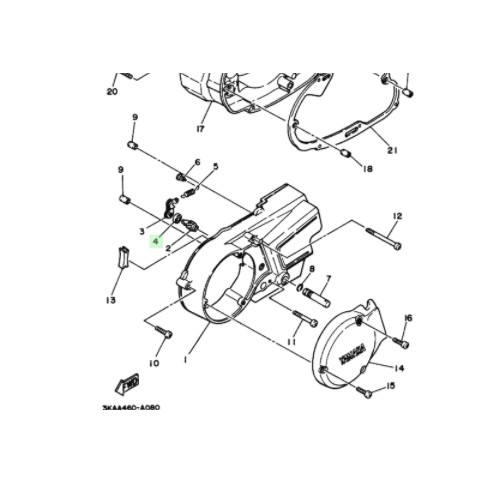SIL SEAL AS STUT STOTH DRUK DREK KOPLING RXK RX KING RXKING ORIGINAL YGP 93104-11836