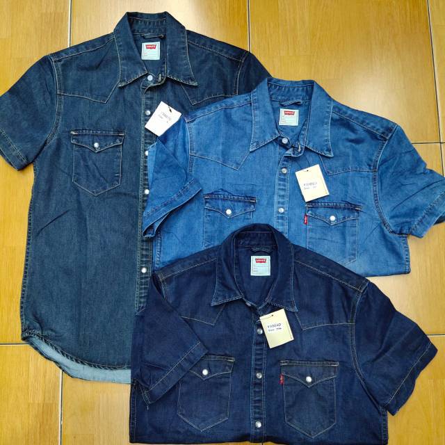 Kemeja levis pendek import original