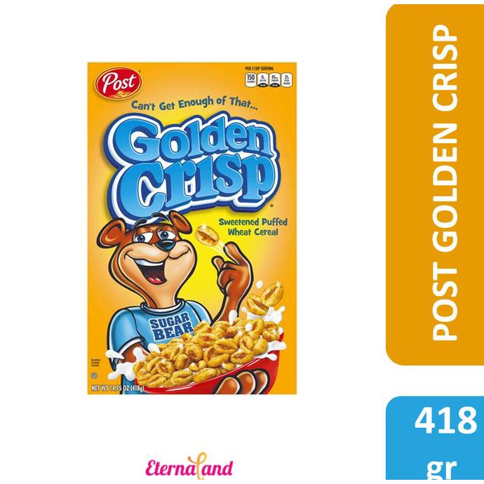 

Post Golden Crisp Cereal - Sereal Sarapan Golden Crisp