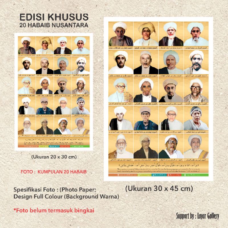 FOTO 20 HABAIB NUSANTARA (EDISI KHUSUS) - Menambah Kecintaan kepada Habaib