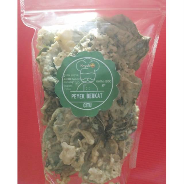 

Peyek Bayam Kriuk