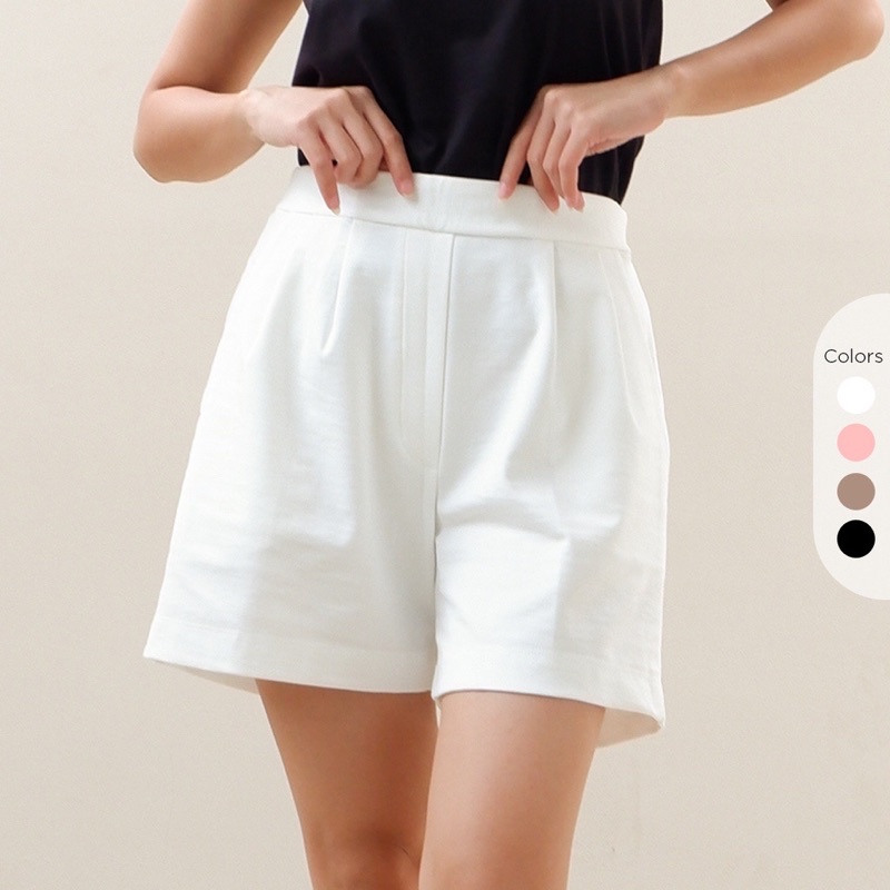Isla Dreena Short Pants - Celana Pendek Wanita - Ponte Cotton