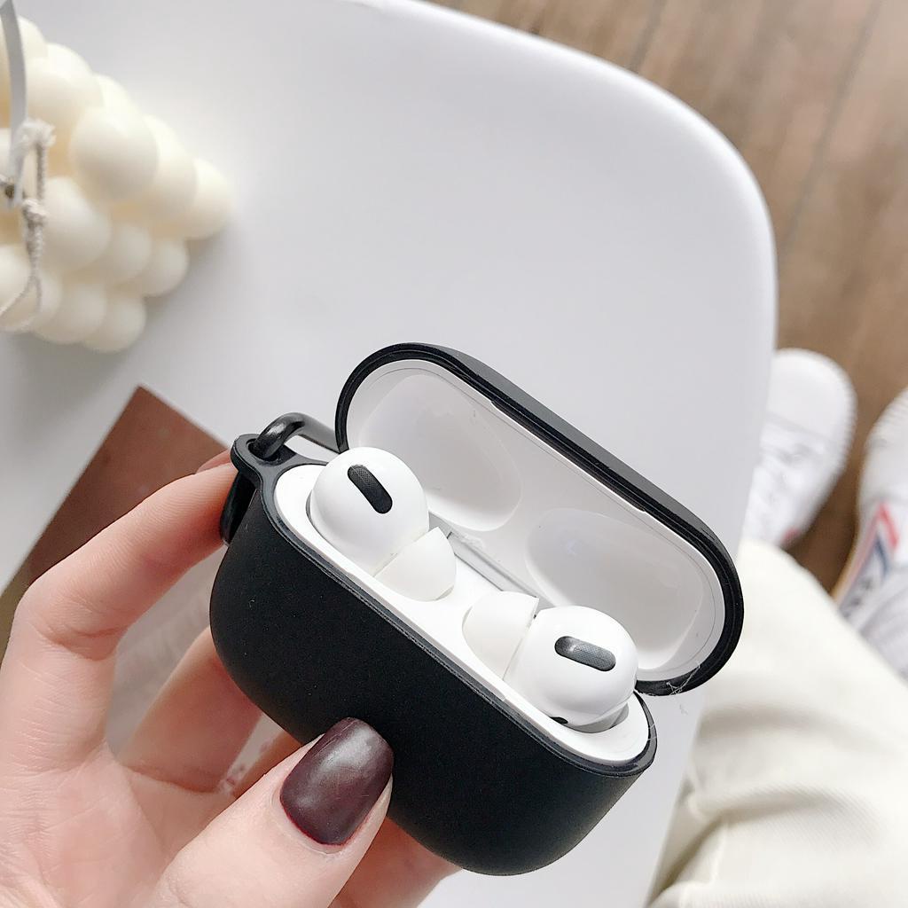 Casing Silikon Apple Airpods Pro 3rd Generation Warna Permen Matte Dengan Pengait