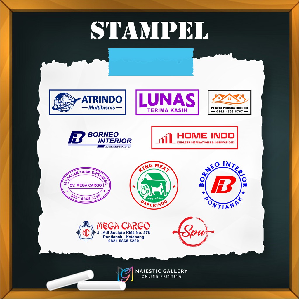 

STEMPEL FLASH OTOMATIS CUSTOM | LOGO PERUSAHAAN, LUNAS, INSTANSI, ONLINE SHOP