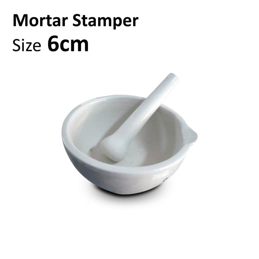 PALING AMAN!!! FREE BUBLEWRAP Mortar mortir Pestle Lumpang Alat Penumbuk Diameter 6cm 6 cm