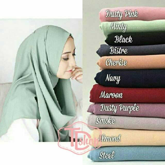 Pashmina oshi / pashmina instan / hijab instan / kerudung instan