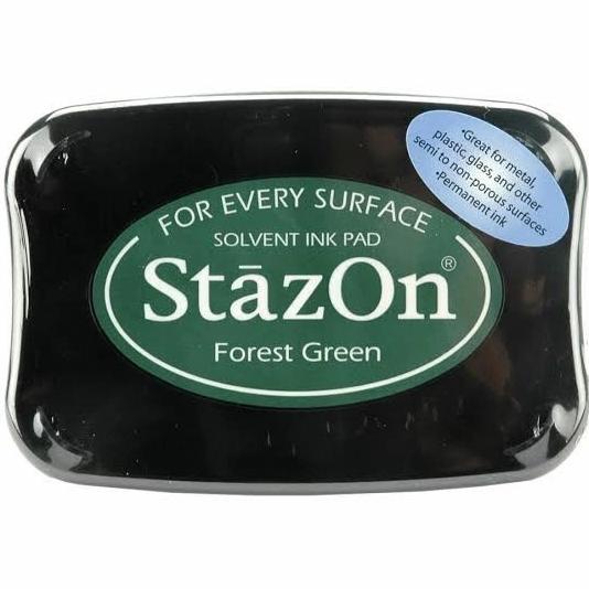

#@#@#@#@] Staz On solvent ink pad Forest green