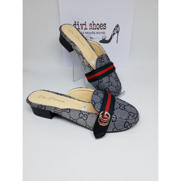 PROMO 12.12 BIGSALE Sandal Mules 3cm PD369 GC