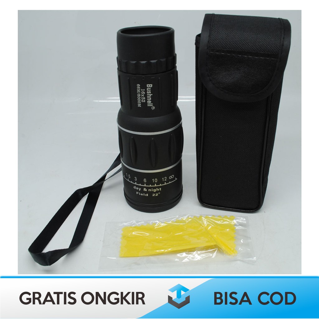 TEROPONG MONOCULAR JARAK JAUH MALAM 66M 8000M TAFFSPORT ORIGINAL - MONOCULAR TELESKOP JARAK JAUH