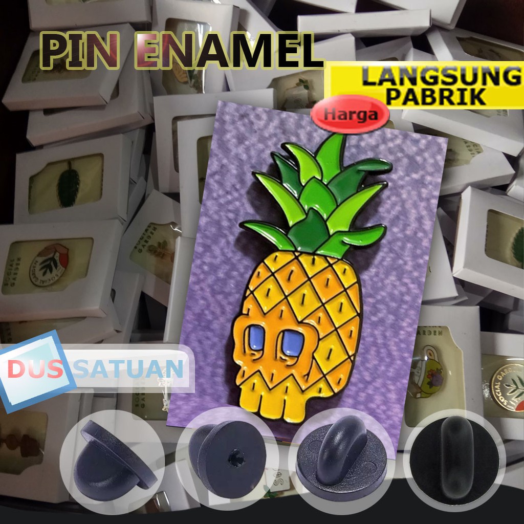 INDUSTRI PIN ENAMEL HARD ENAMEL /SOFT ENAMEL CUSTOM HARGA MURAH DI BANDUNG DESAIN CUSTOM