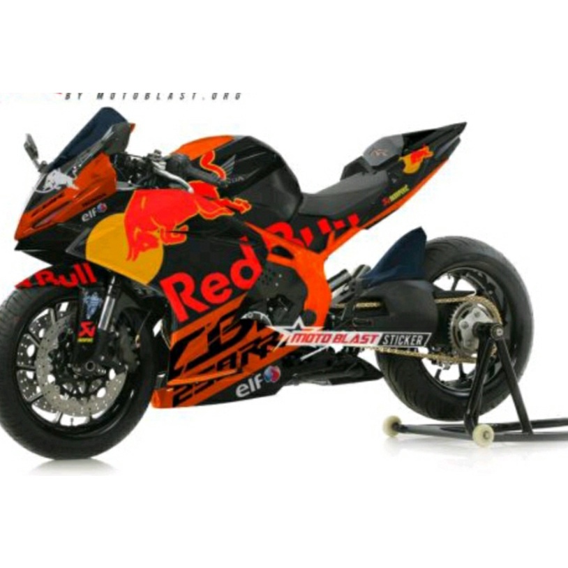 Decal sticker CBR 250 rr full body custom redbull premium