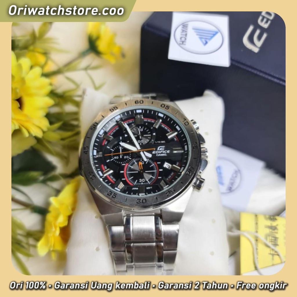 TERLARIS JAM TANGAN PRIA CASIO EDIFICE ORIGINAL EFR 564 FREE BOX ORI