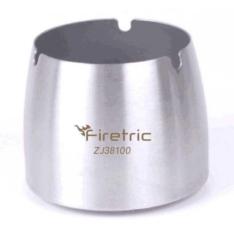 Firetric Asbak Rokok Anti Angin Cone Cylinder Stainless Steel ZJ38100