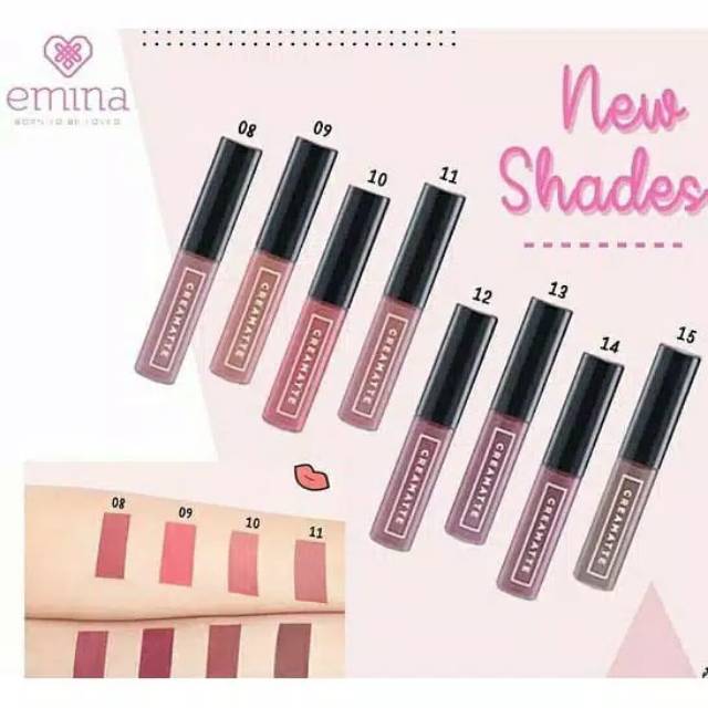 Lipcream matte emina