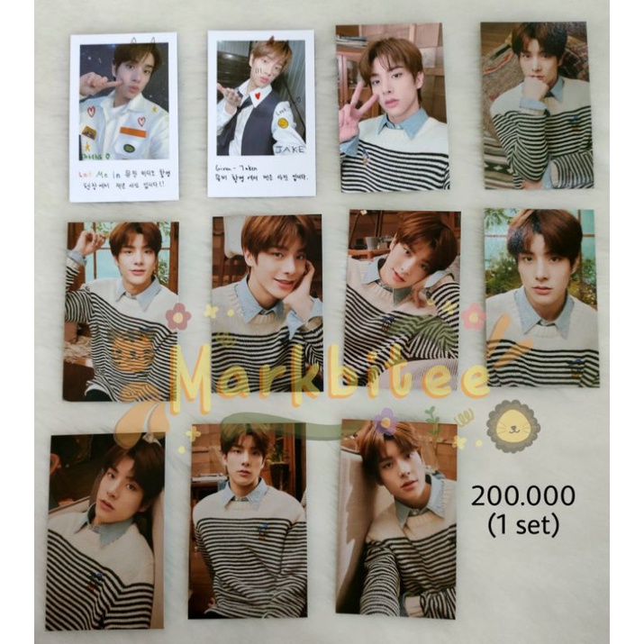 Enhypen jake trading card en-connect 1 set