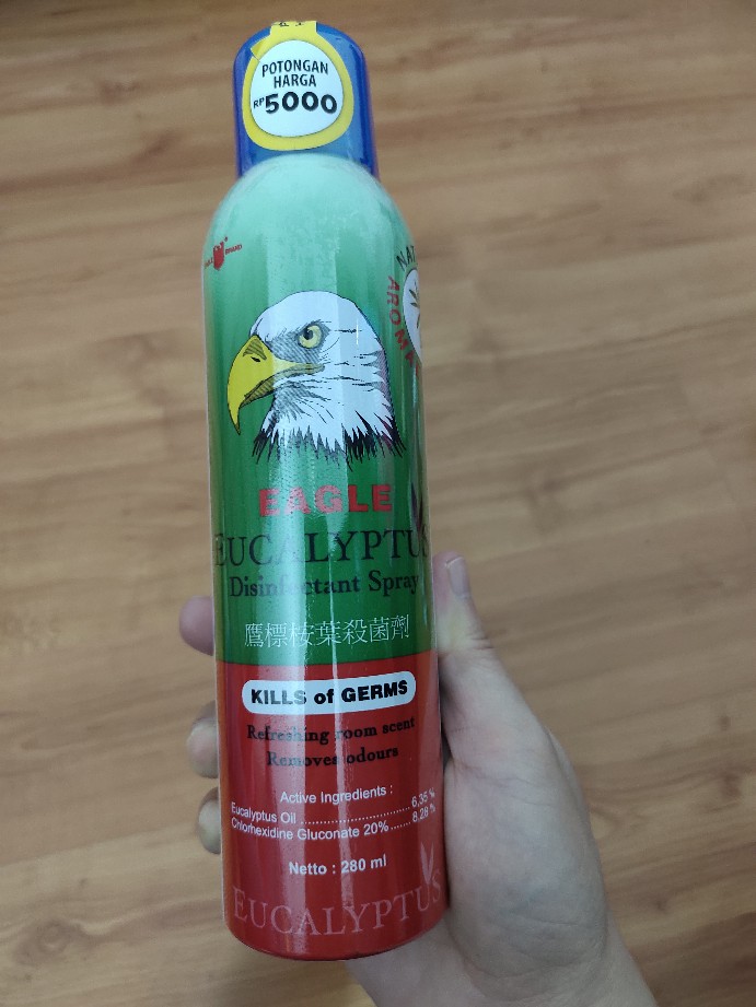 [ready] Eagle Eucalyptus Disinfectant Spray Exp 2025