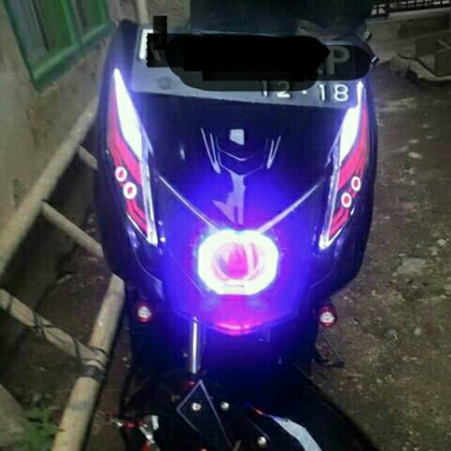 LED AUDI BEAT F1 (variasi lampu sein)