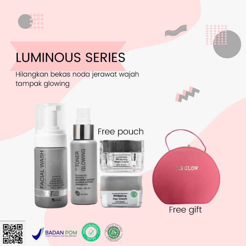 PAKET LUMINOUS MS GLOW UNTUK NODA BEKAS BOPENG WAJAH