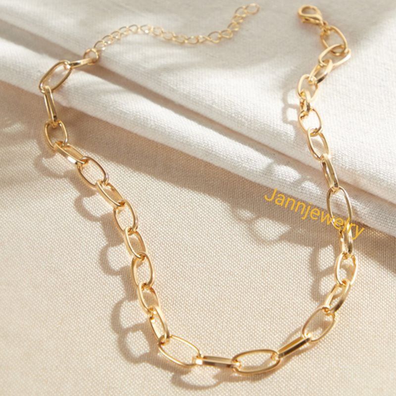 kalung fashion titanium asli anti karat tidak alergi 2 warna size 55+5cm